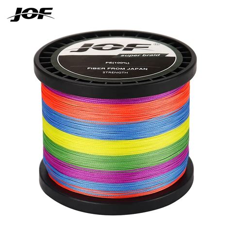 Jof Strands Braided Fishing Line Multifilament M M M Carp