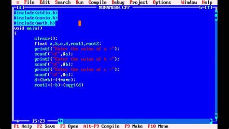 C Program To Find Quadratic Equation Hereyfiles