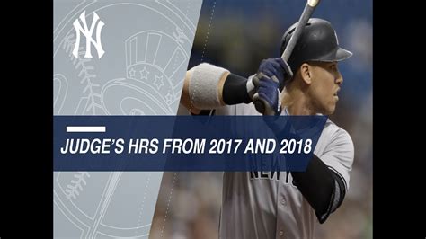 Aaron Judge S Home Runs From And Youtube