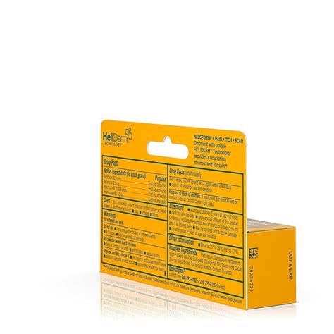 Neosporin Pain Itch Scar Antibiotic Ointment 05 Oz