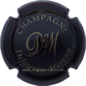 Capsule De Champagne Delouvin Moreau S Rie Avec Cercle Noir Sans