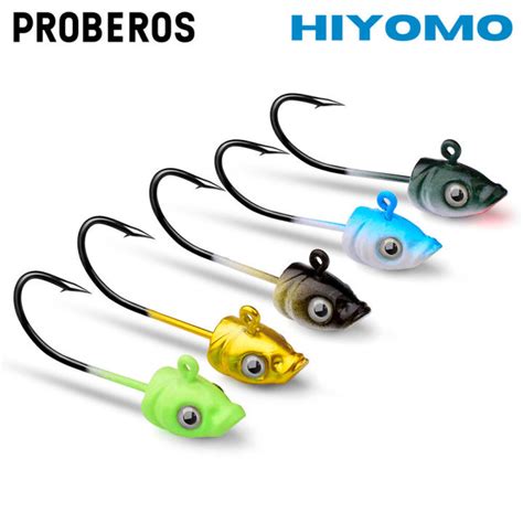 PROBEROS 5pcs Lot Fishing Hooks 3 5g 5g 7g Slow Jigging Hook Artificial