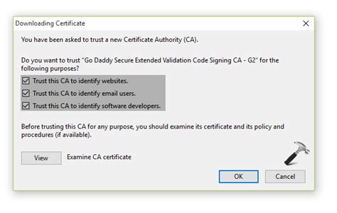 Guide How To Install Trusted Root Certificate In Windows