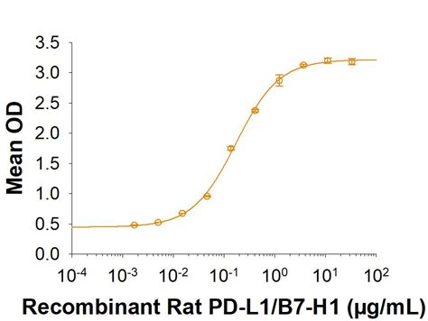 Recombinant Rat PD L1 B7 H1 Fc Chimera Protein CF 9835 B7 By R D