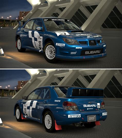 Subaru Impreza Sedan Wrx Sti Rally Car 05 By Gt6 Garage On Deviantart