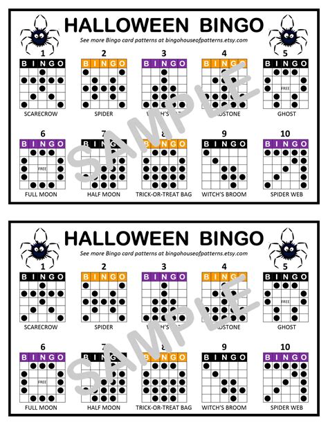 Collection Holiday Bingo Card Patterns For Really Fun Bingo Games Bingo