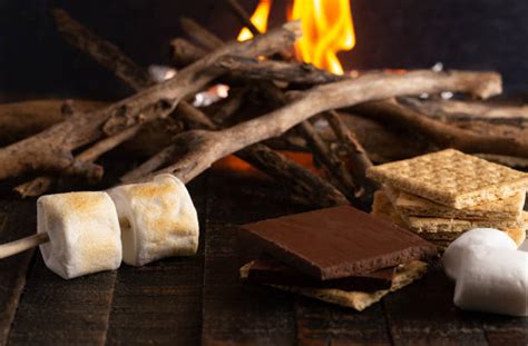 Campfire Smores Stock Photos Pictures And Royalty Free Images Istock