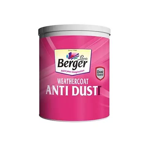 Buy Berger Weathercoat Anti Dust L Ivory Exterior Emulsion X