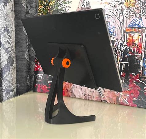 Free Stl File Adjustable Tablet Stand 🎲 ・design To Download And 3d