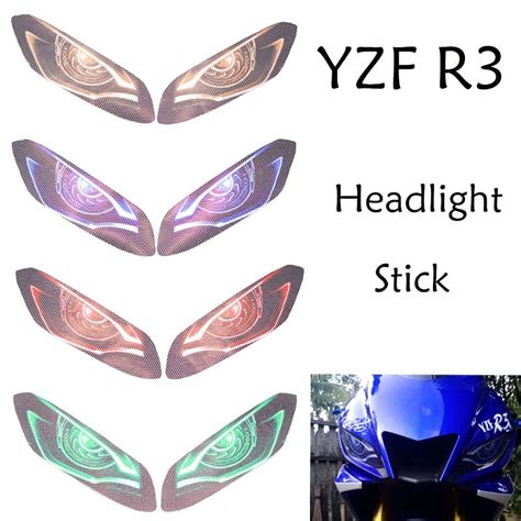 Motorcycle Headlight Sticker For Yamaha YZF R3 YZFR3 20 YZF R3 2019