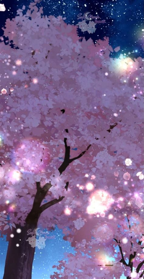 Pin By Jackie Kayser On Manhwa Cherry Blossom Wallpaper Anime