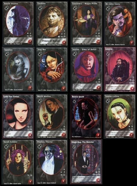 Tremere Complete Jyhad Crypt Lot G1 15x Vampires V TES VTES Vampire CCG