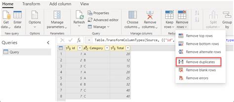 How To Remove Duplicate Values In Power Query Printable Forms Free Online