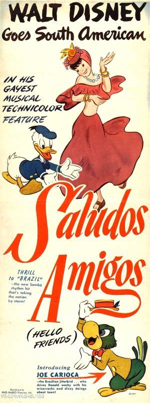 Saludos Amigos 1942 Poster Us 12023000px