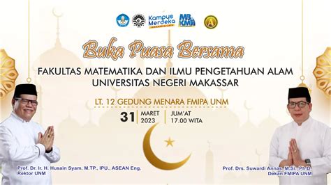 Fmipa Unm Melaksanakan Acara Buka Puasa Di Bulan Suci Ramadhan H