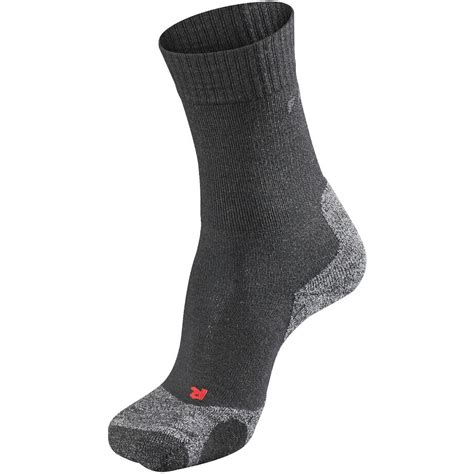 Falke TK2 Trekking Wandersocken für Damen in Asphalt Grau Melange Art