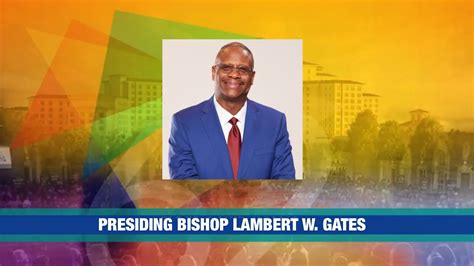 Pcaf 62nd Holy Convocation Bishop Lambert Gates Youtube