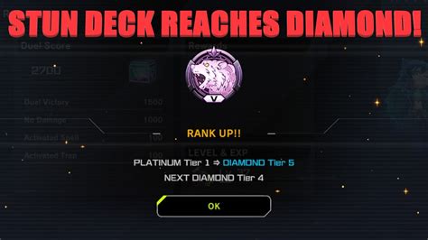 STUN DECK FINALLY REACHES DIAMOND RANK IN YUGIOH MASTER DUEL YouTube