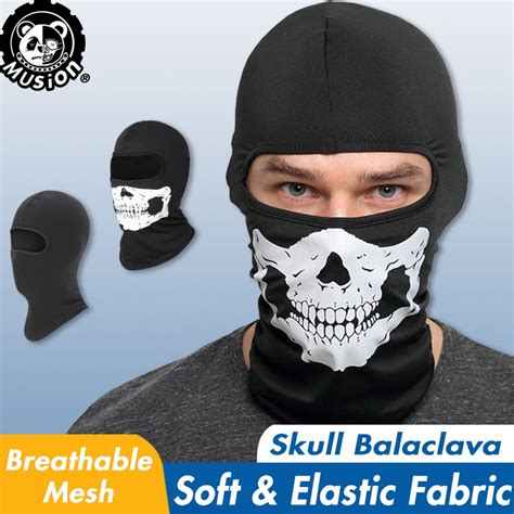 Musion Balaclava Caveira Full Face Mask Touca Ninja Caveira Toca Ninja