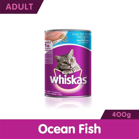 Whiskas Adult Wet Cat Food Ocean Fish Flavor G Iloilo Supermart