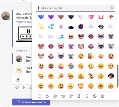 Microsoft Teams Emojis Get Fluent Refresh