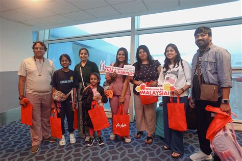 Airasia Malaysia Welcomes First Flight From Jaipur Connecting Kuala