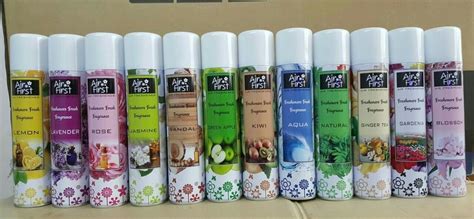 Air First Room Spray Air Freshener 12 Fragrances Pack Size 300ml Rs