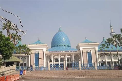 Menelusuri Sejarah Masjid Nasional Al Akbar Surabaya Keindahan Dan