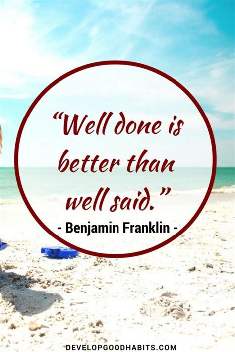 Benjamin Franklin Quotes On Habits Success And Life Benjamin