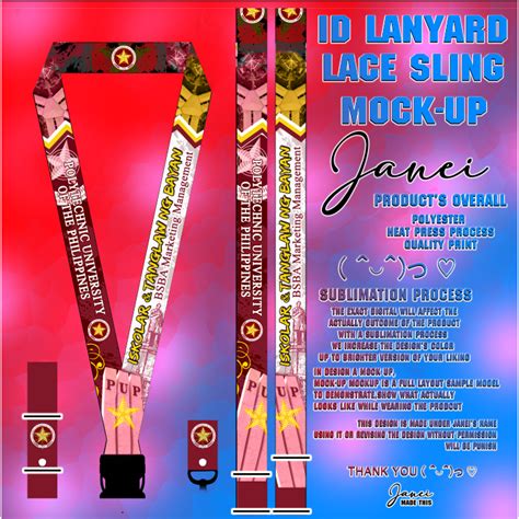 Pup Polytechnic University Of The Philippines Id Lace Lanyards With