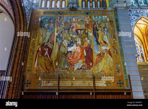 Wall Painting Inside The Chapel Of Episcopal Palace Of Astorga Designed