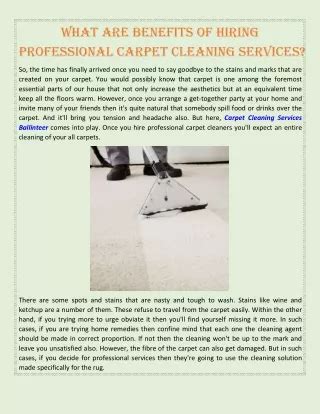 PPT Benefits Of Hiring Professional Cleaning Services PowerPoint