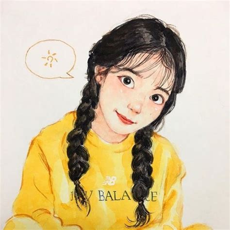 Iu Fanart 水彩 イラスト 画