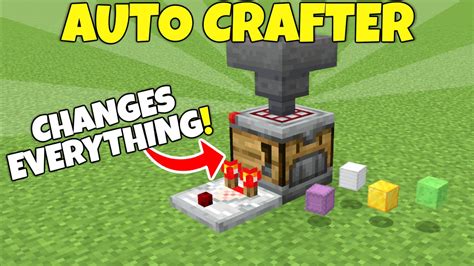 Mojang Released Auto Crafters Why Do They Matter Minecraft