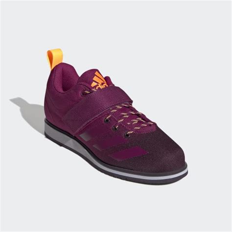 adidas Powerlift 4 Shoes - Burgundy | adidas US