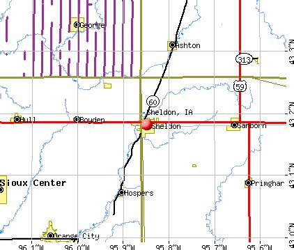 Sheldon, Iowa (IA 51201) profile: population, maps, real estate ...