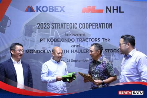 Perkuat Pasar Dump Truck Di Indonesia Kobex Gandeng NHL Terex