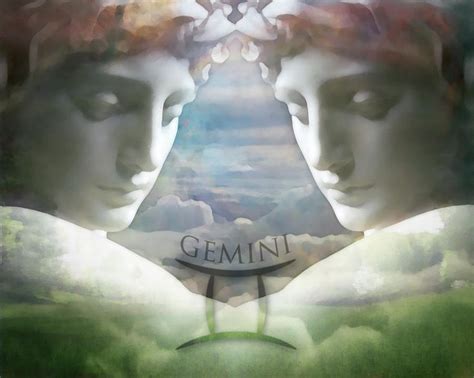 Gemini Twins Digital Art Gemini Twins Fine Art Print Kathleen