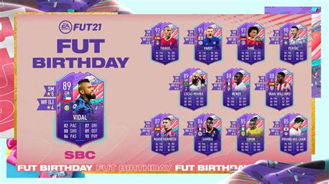 Fifa Sbc Arturo Vidal Fut Birthday Requisitos Y Soluciones