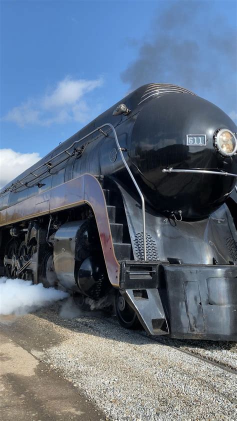 Norfolk And Western 611 Class J 4 8 4 Steam Engine [video] Old Train Steam Train Photo