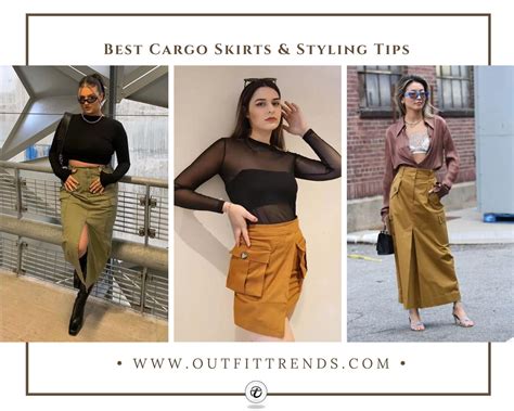 16 Best Cargo Skirt Outfit Ideas With Styling TIps