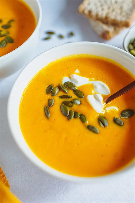 Butternut Squash And Carrot Soup Plant N Spice