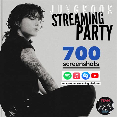 TeamJJKUSA On Twitter JUNGKOOK DAILY STREAMING PARTY GOAL