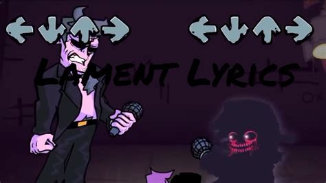 Lament Lyrics FNF Corruption Mod YouTube