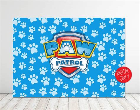 Paw Patrol Backdrop Ideas