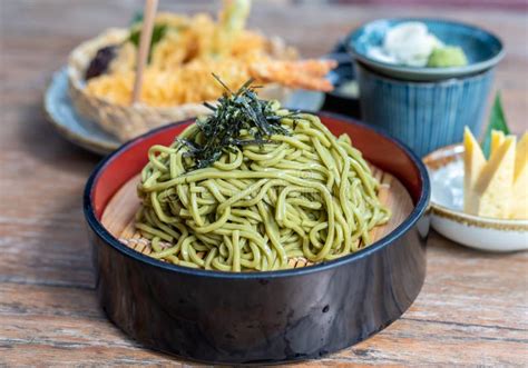 Zaru Soba Japanese Cold Noodletraditional Japanese Noodle Ramen Food