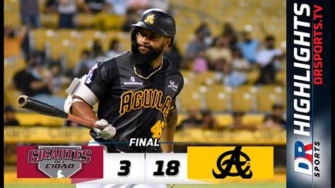 Resumen Gigantes del Cibao vs Águilas Cibaeñas 20 NOV 2021 Serie