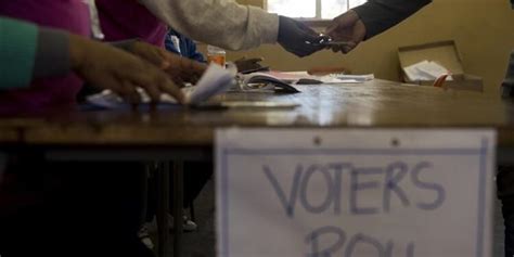 South Africa Early Voting Begins Ahead Of Main Elections On Wednesday