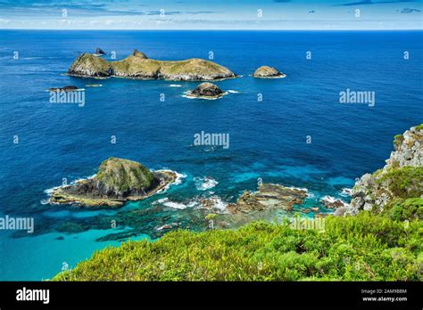 top view of Roach and the Admiralty Islands, Lord Howe Island, the tasman sea, Australia Stock ...