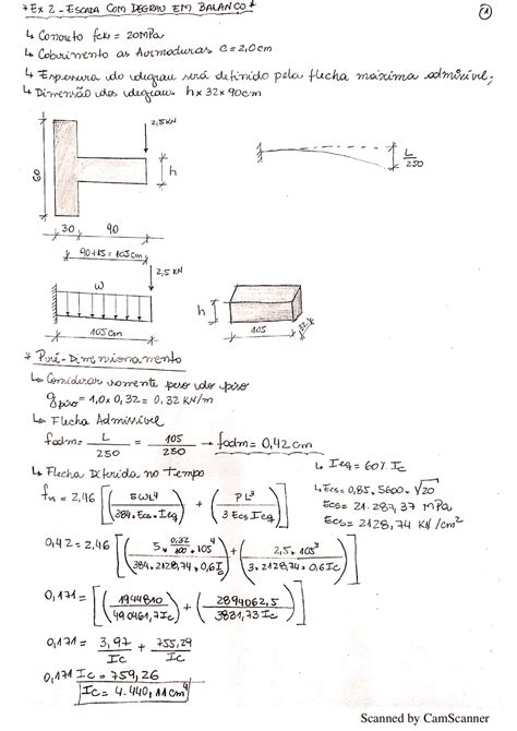 ExercÍcio Resolvido Para Dimensionamento De Escada Exercícios